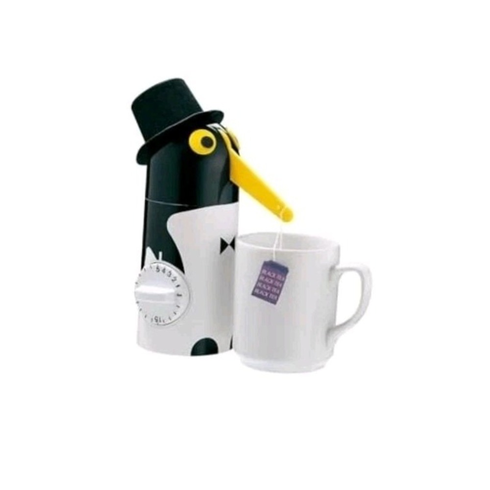 VTG Kuchenprofi Penguin Tea Boy w/ Built-In Timer Automatic Tea Bag Holder WORKS